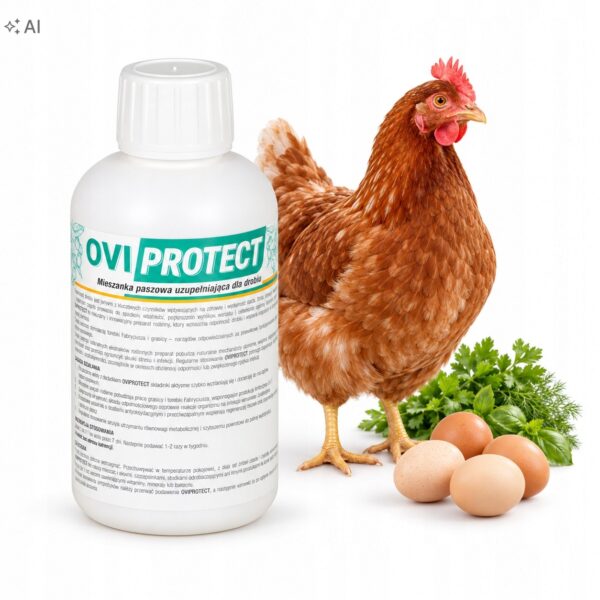 Witaminy na nieśność i odporność kur Ovi-Protect, 250 ml