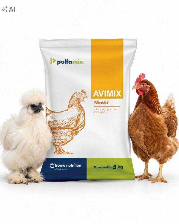 Kompleks witaminowo-mineralny dla drobiu Polfamix Avimix, 5 kg